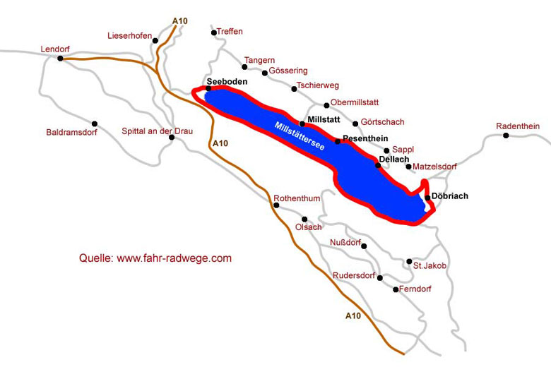 Millstätterseeradweg 