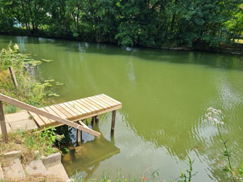 Badestelle Tauberrettersheim an der Tauber